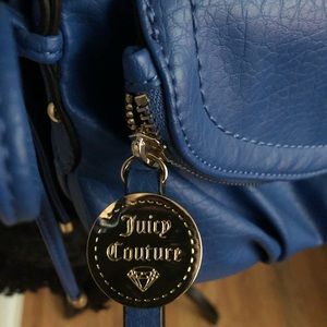 Blue Juicy Couture Messenger Cross Body Bag